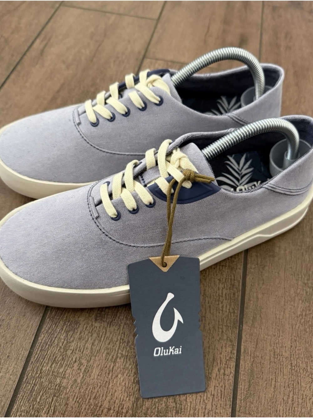 Olukai Tradewind Light Weight Comfort Sneakers Navy White Men’s Sz 12